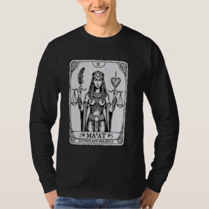 T-shirt Carte Kemetic Tarot Ancienne Egypte Déesse Égyptie