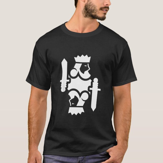 T-shirt Carte King Play (Devant)