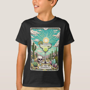 T-shirt Carte Margarita Tarot Cinco De Mayo Party Marga