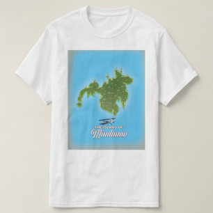 T-shirt Carte Mindanao