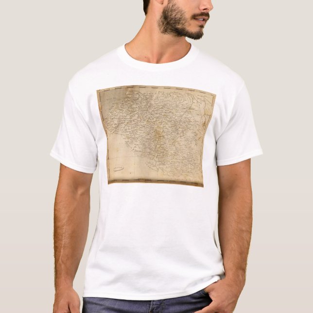 T-shirt Carte néerlandaise par Arrowsmith (Devant)