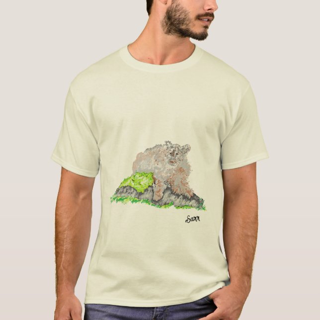 T-shirt Carte Note : Puma Sur Le (Devant)