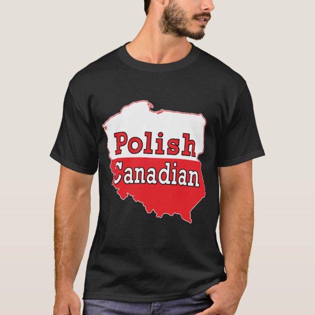 T-shirt Carte polonaise (Devant)