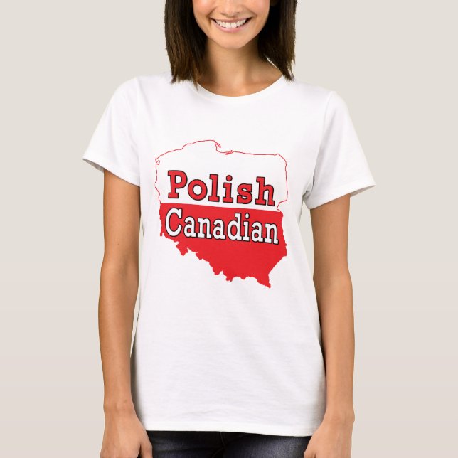 T-shirt Carte polonaise (Devant)