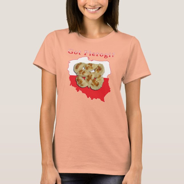 T-shirt Carte polonaise Pierogi (Devant)