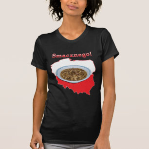 T-shirt Carte polonaise Smacznego