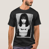Carte postale Björk noir blanc des années 90