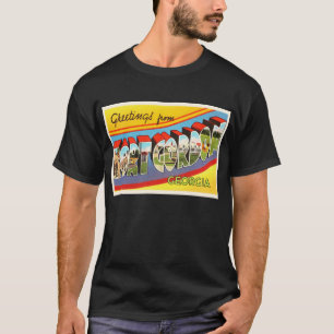 T-shirt Carte postale de Vintage voyage de Gordon la