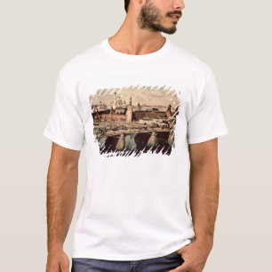 T-shirt Carte postale dépeignant Kremlin, Moscou