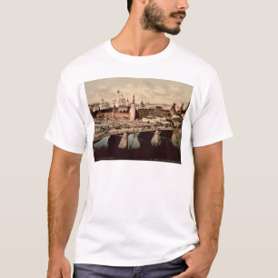 T-shirt Carte postale dépeignant Kremlin, Moscou