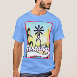 T-shirt Carte postale Kentucky Travel