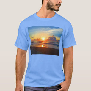 T-shirt Carte postale Ocean Sun