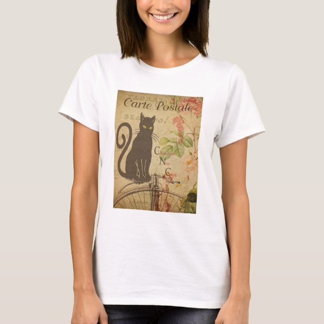 T-shirt Carte postale vintage (Devant)