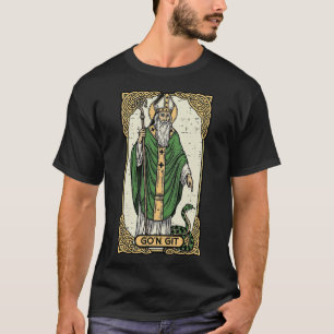 T-shirt Carte Saint-Patrick serpent gon git Saint Pattys