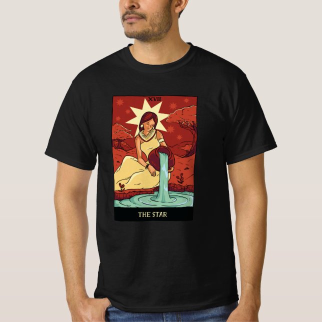 T-shirt Carte Star Tarot (Devant)
