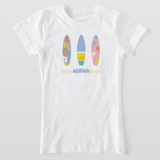 T-Shirt Carte Surf Aloha Kids