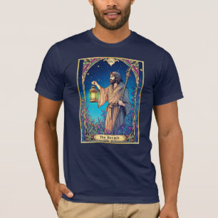 T-shirt Carte Tarot Art Nouveau, Hermite