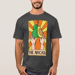 T-shirt Carte Tarot Avocado amusant