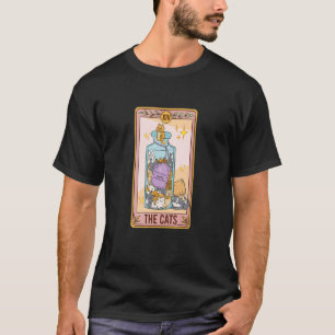 T-shirt Carte Tarot Chat Drôle Amoureux des chats Chat Mam