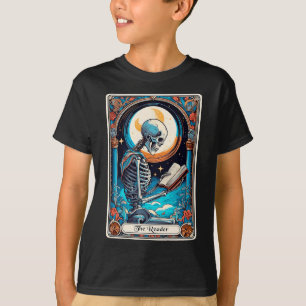 T-shirt Carte Tarot Enseignant Éffrayant Le Lecteur Salle