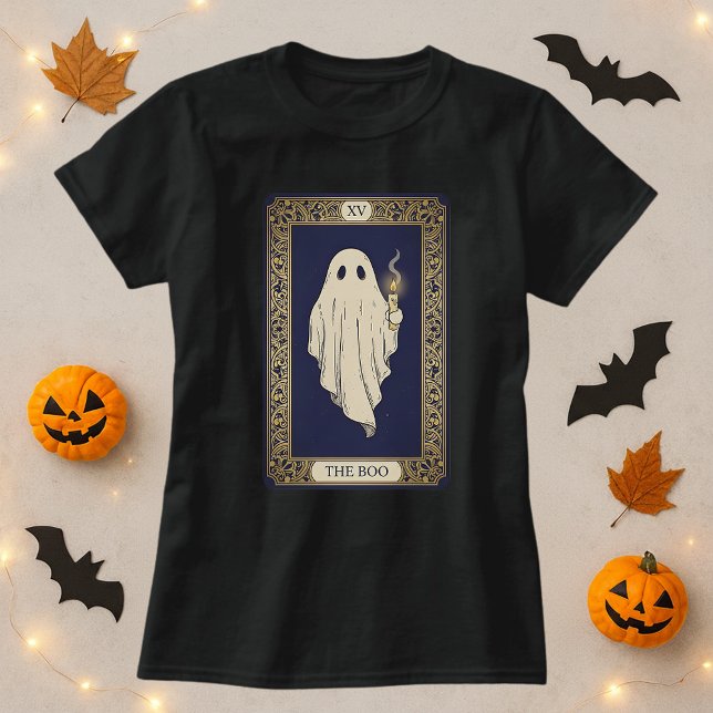 T-shirt Carte Tarot Ghost Halloween (Créateur téléchargé)