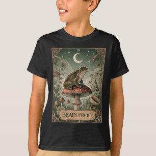 T-shirt Carte Tarot Grenouille Cerveau Fibromyalgie Symptô