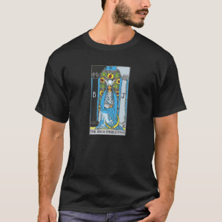 T-shirt Carte Tarot Haute Prêtesse