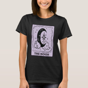 T-shirt Carte Tarot La Lune Cartes Mystiques Occulte