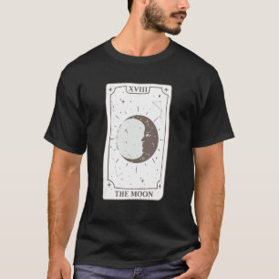 T-shirt Carte Tarot Lune Cette Carte Tarot Du Déviant Moon
