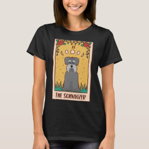 T-shirt Carte Tarot Occult Magie Occultisme Chien Schnauze