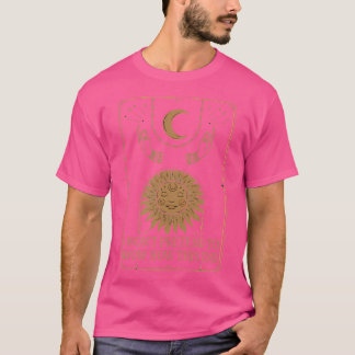 T-shirt Carte Tarot - Occulte Fortune Astrologie de la Lun