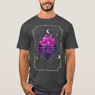 T-shirt Carte Tarot pastel goth esthétique Skeletons Bones