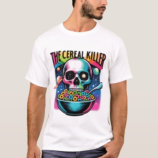 T-shirt Carte Tarot Sassy Skeleton (Devant)