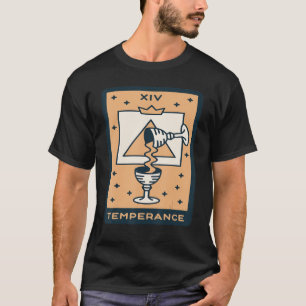 T-shirt Carte Tarot Tempérance Cartes Mystiques Magie occu