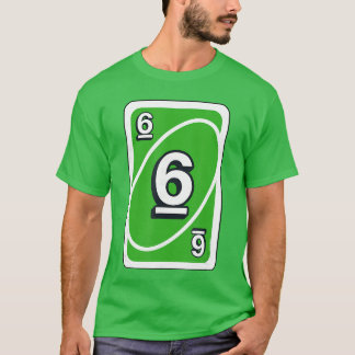 T-shirt Carte UNO Halloween verte 6