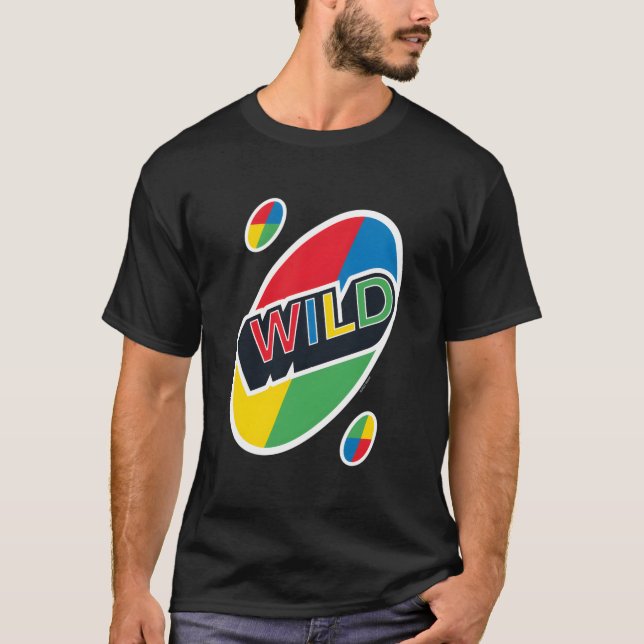 T-shirt Carte uno Wild (Devant)