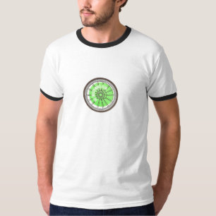 T-shirt Carte verte tordue de roue