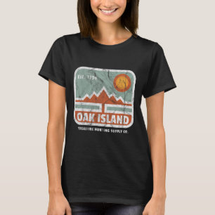 T-shirt Carte vintage 1795 de l'approvisionnement de la ch