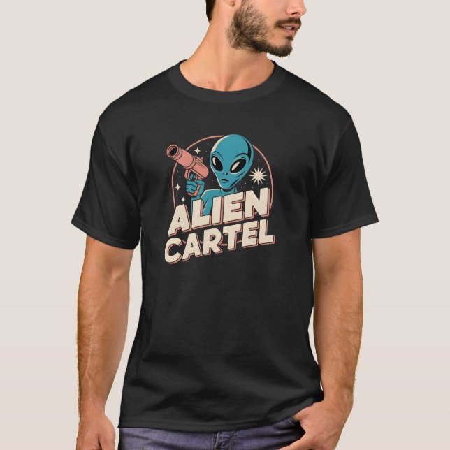 T-shirt Cartel Alien (Devant)