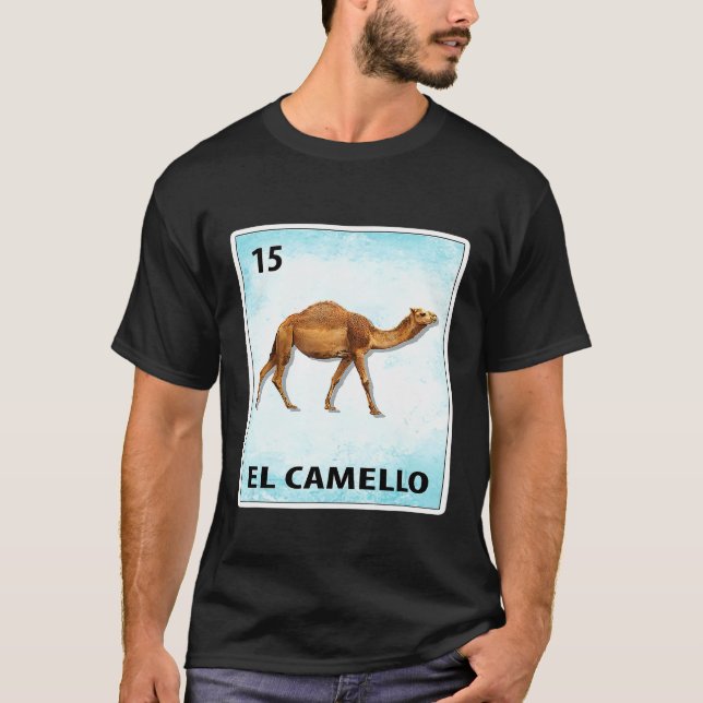 T-shirt Cartes Camello Mexicaine à Camello (Devant)
