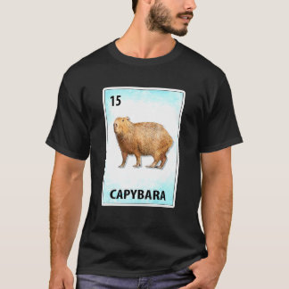 T-shirt Cartes Capybara Mexicaine