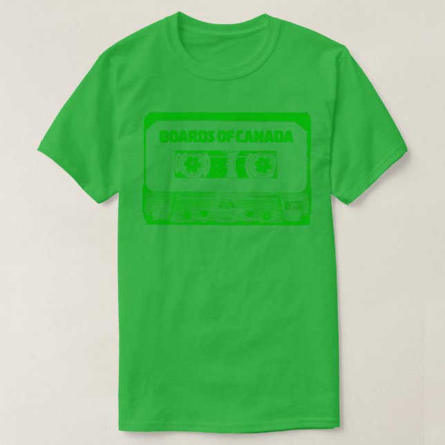 T-shirt Cartes De Bande Cassette Du Canada (Design devant)