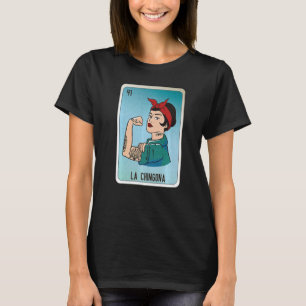 T-shirt Cartes de bingo de loterie de slang mexicain La Ch