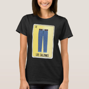 T-shirt Cartes de bingo de loterie d'expressions argotique