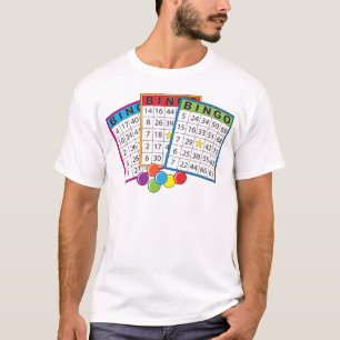 T-shirt Cartes de bingo-test