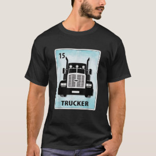 T-shirt Cartes de conducteur de camion mexicain