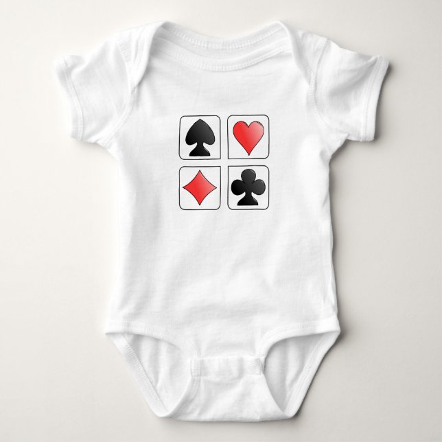 T-shirt Cartes de jeu (Devant)