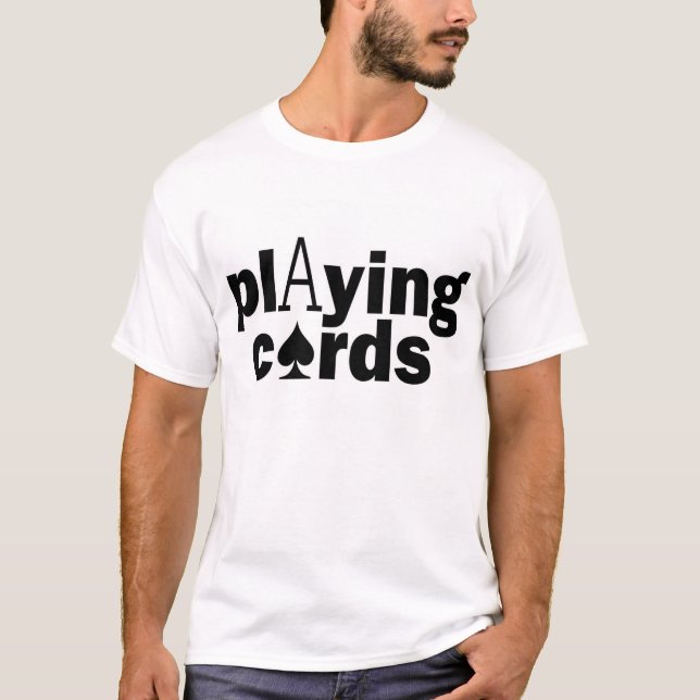 T-shirt Cartes de jeu (Devant)