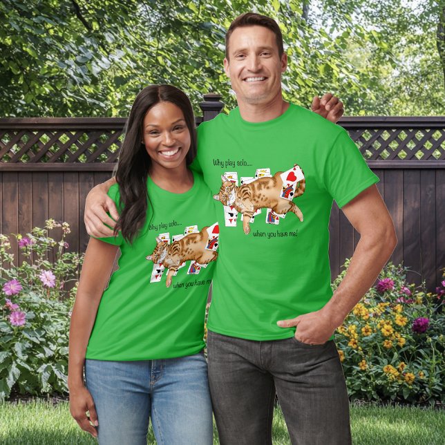 T-shirt Cartes de jeu Solitaire (Créateur téléchargé)