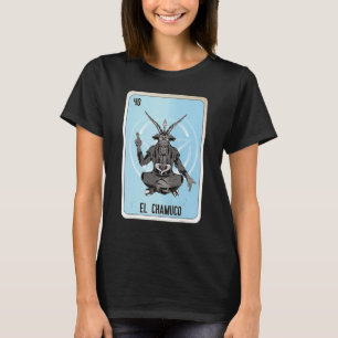 T-shirt Cartes de loto de bingo d'argot mexicain El Chamuc